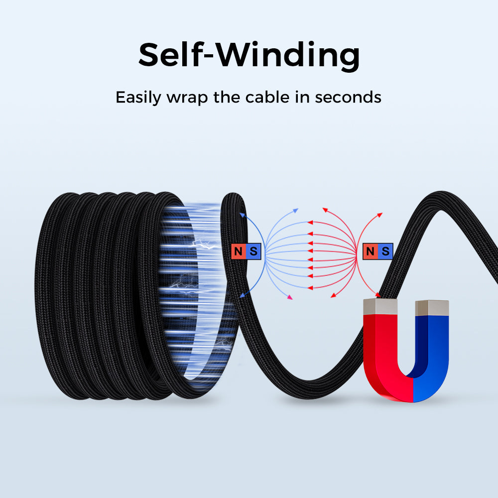 MagCable USB4 | USB-C to USB-C 100W (1m/3.3ft)