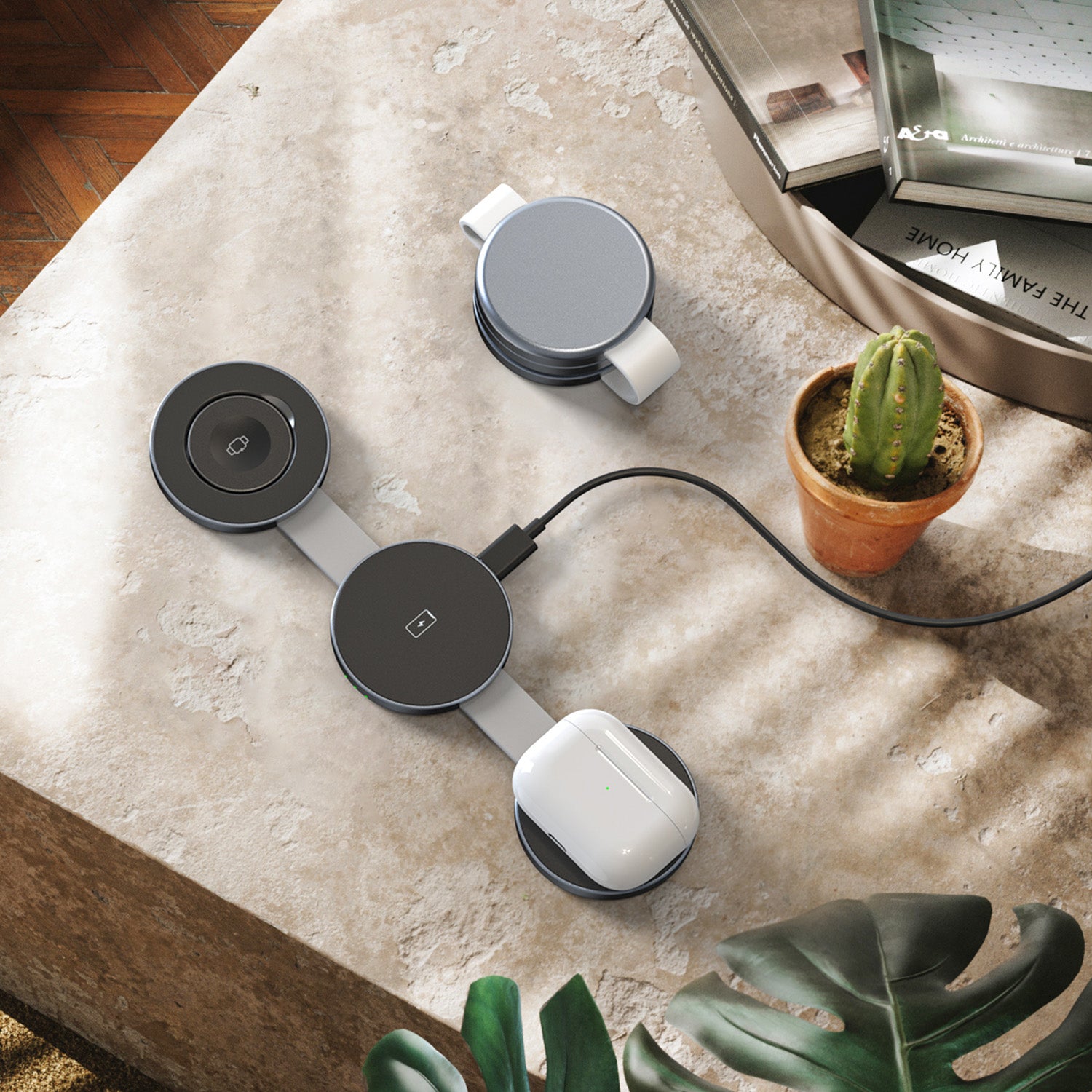 FlipGo | 3-in-1 Portable Magnetic Wireless Charger(Qi2 Certified)