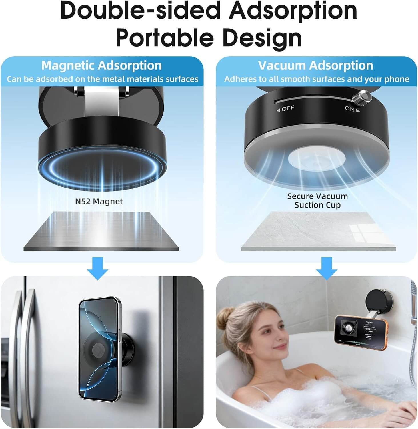 SKEGIC Magnetic Vacuum Car Mount