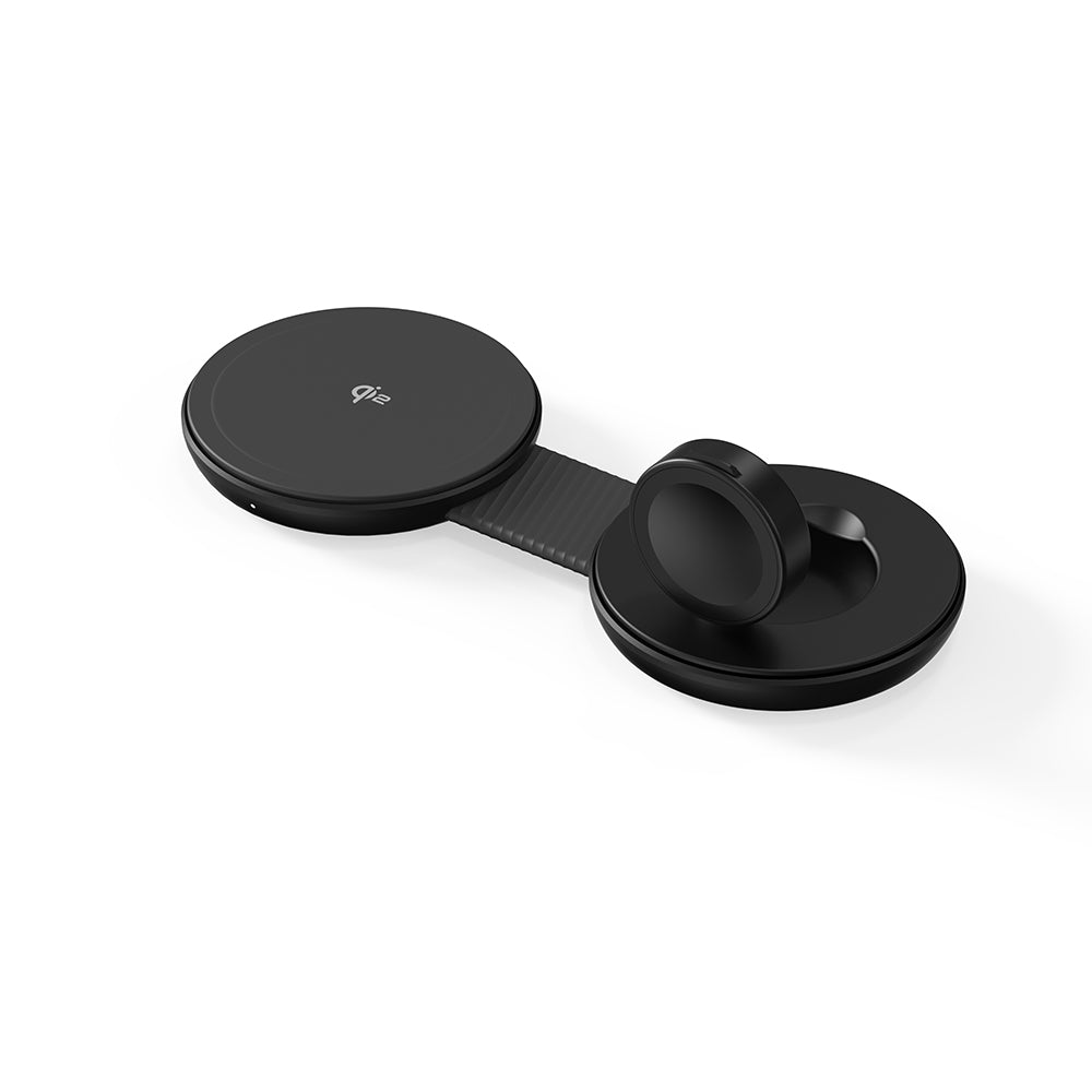 FlipGo | 2-in-1 Portable Magnetic Wireless Charger(Qi2 Certified)