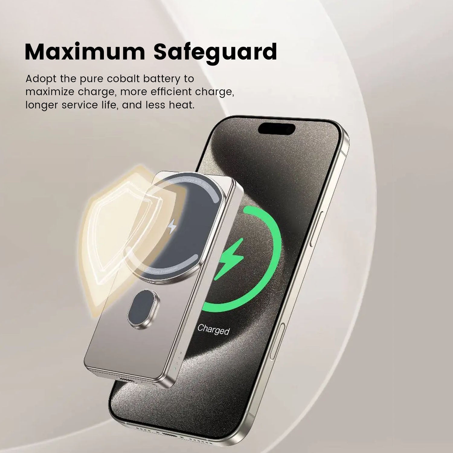 PowerMini | Magnetic Wireless Power Bank 5000mAh