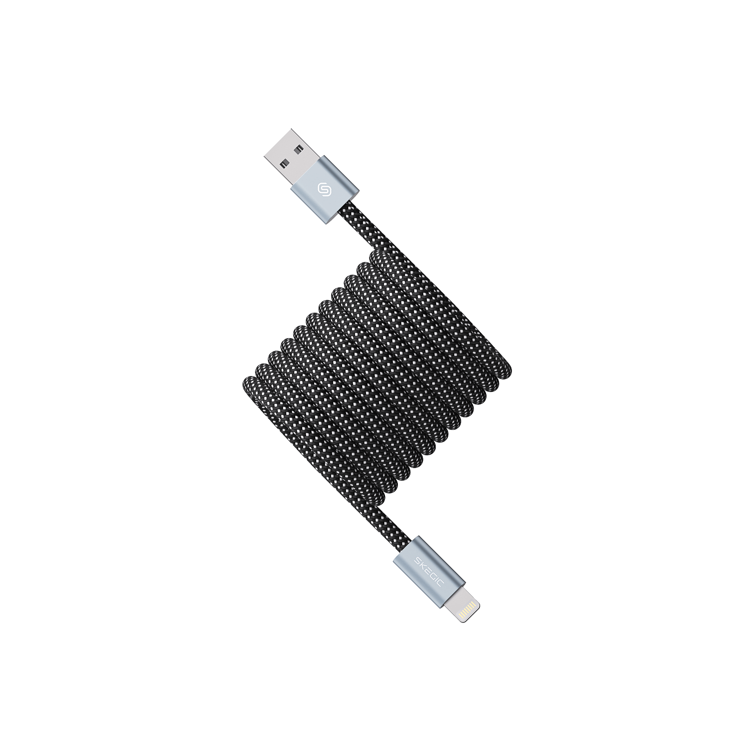 Magcable | Magnetisches USB-A-auf-Lightning-Kabel (bis zu 2 m)