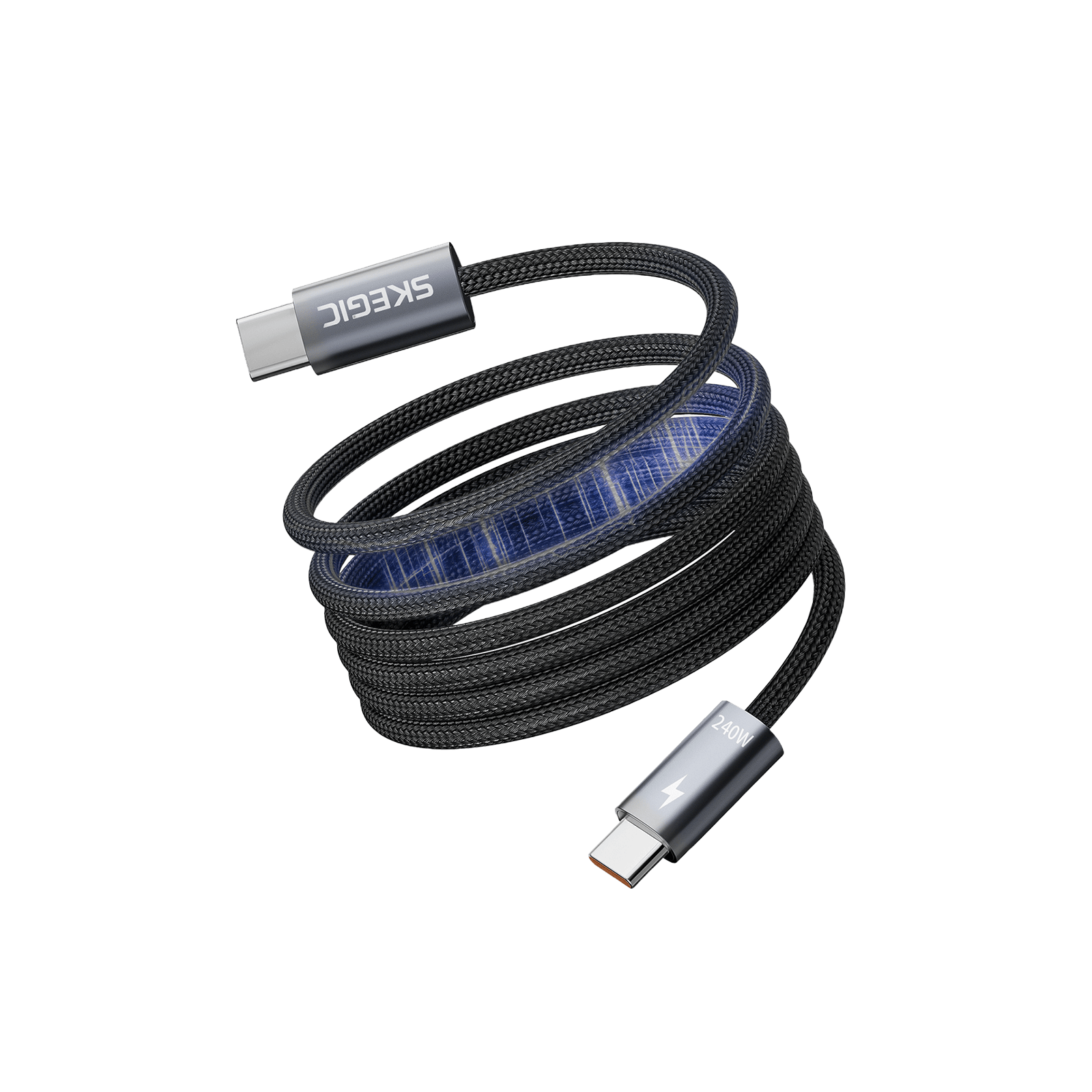 SKEGIC MagCable USB-C to USB-C Cable 240W (3 ft)