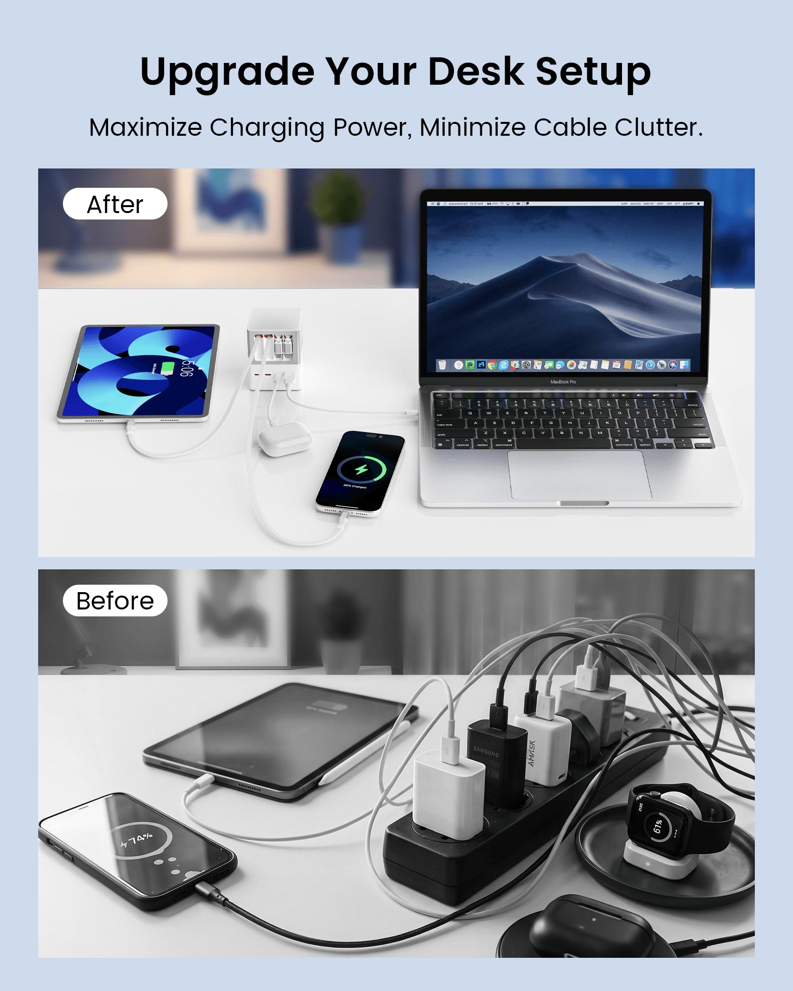 SKEGIC Node 8-in-1 Desktop Charging Station