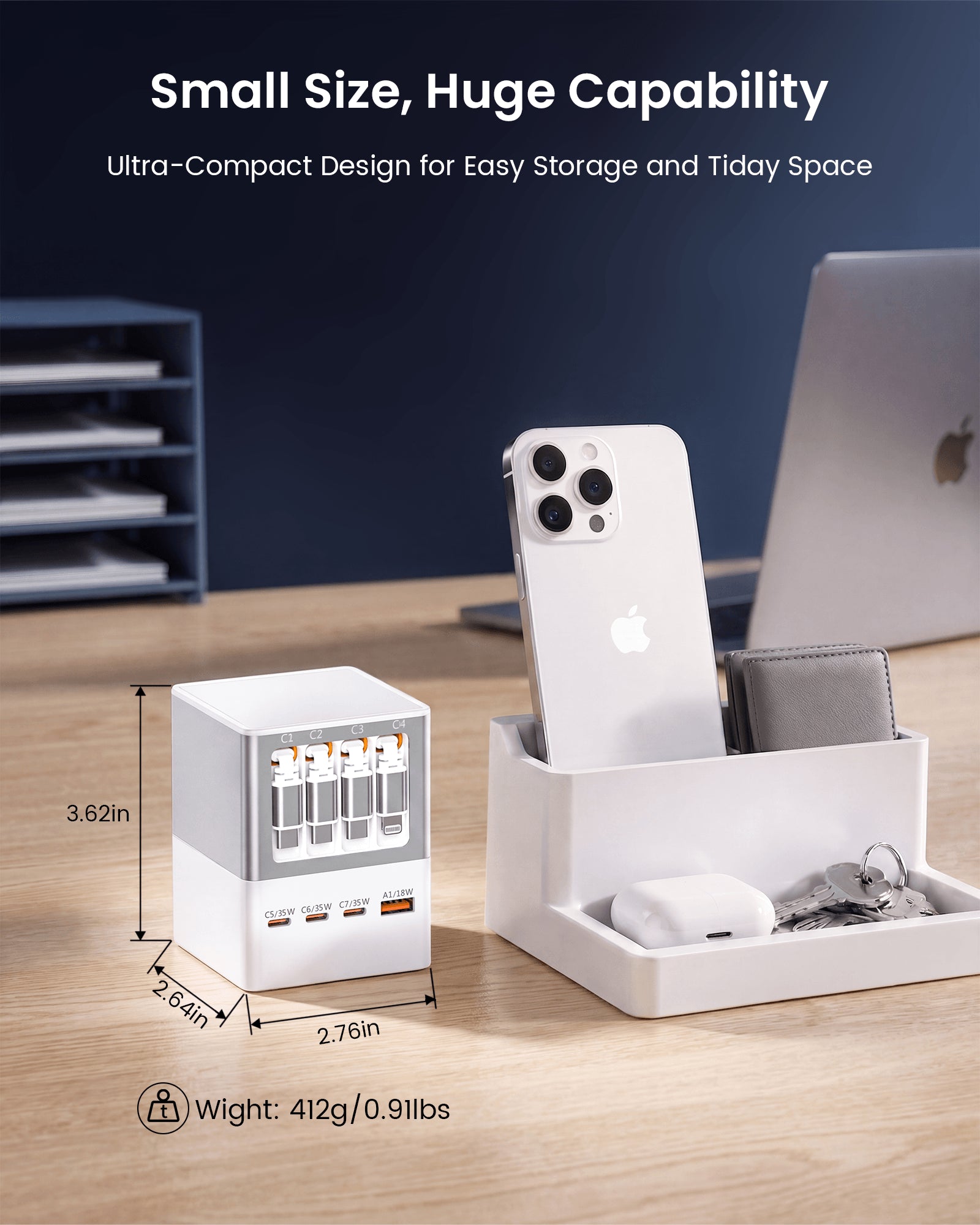 SKEGIC Node 8-in-1 Desktop Charging Station