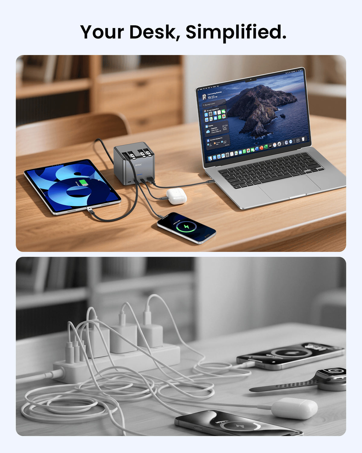 SKEGIC Node Max 220W Desktop Charging Station