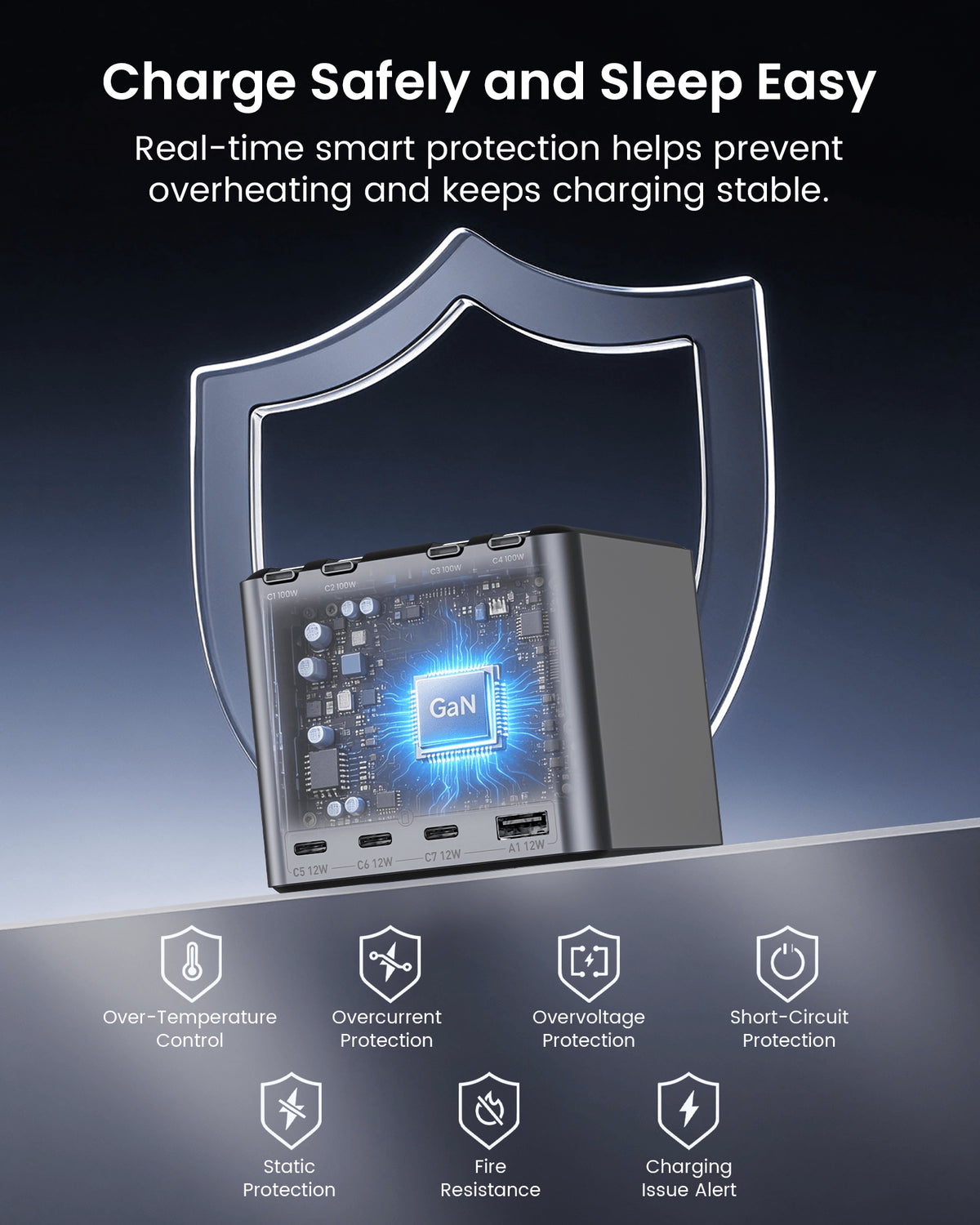 SKEGIC Node Max 220W Desktop Charging Station