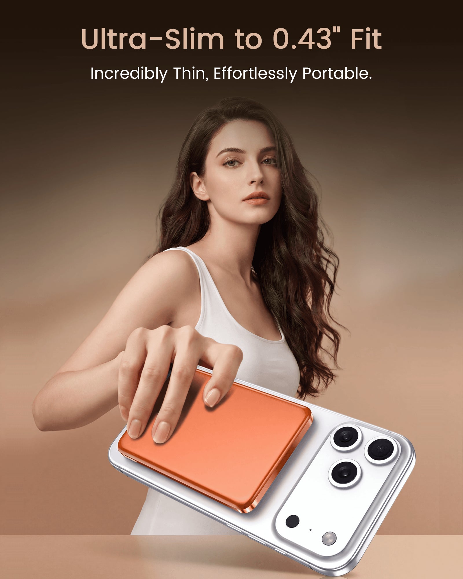SKEGIC MagAero Air Magnetic Power Bank (5000mAh, Qi2 25W)