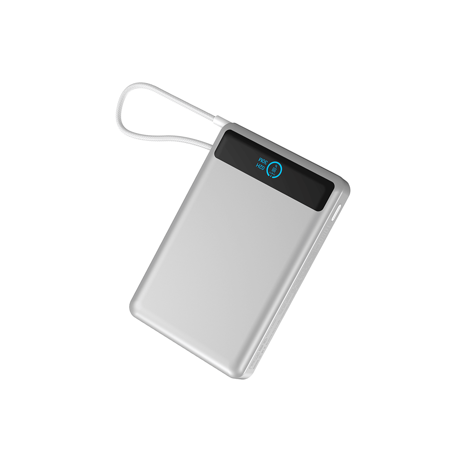 SKEGIC MagFold Magnetic Wireless Power Bank (10000mAh, Qi2 15W, MagSafe-compatible)