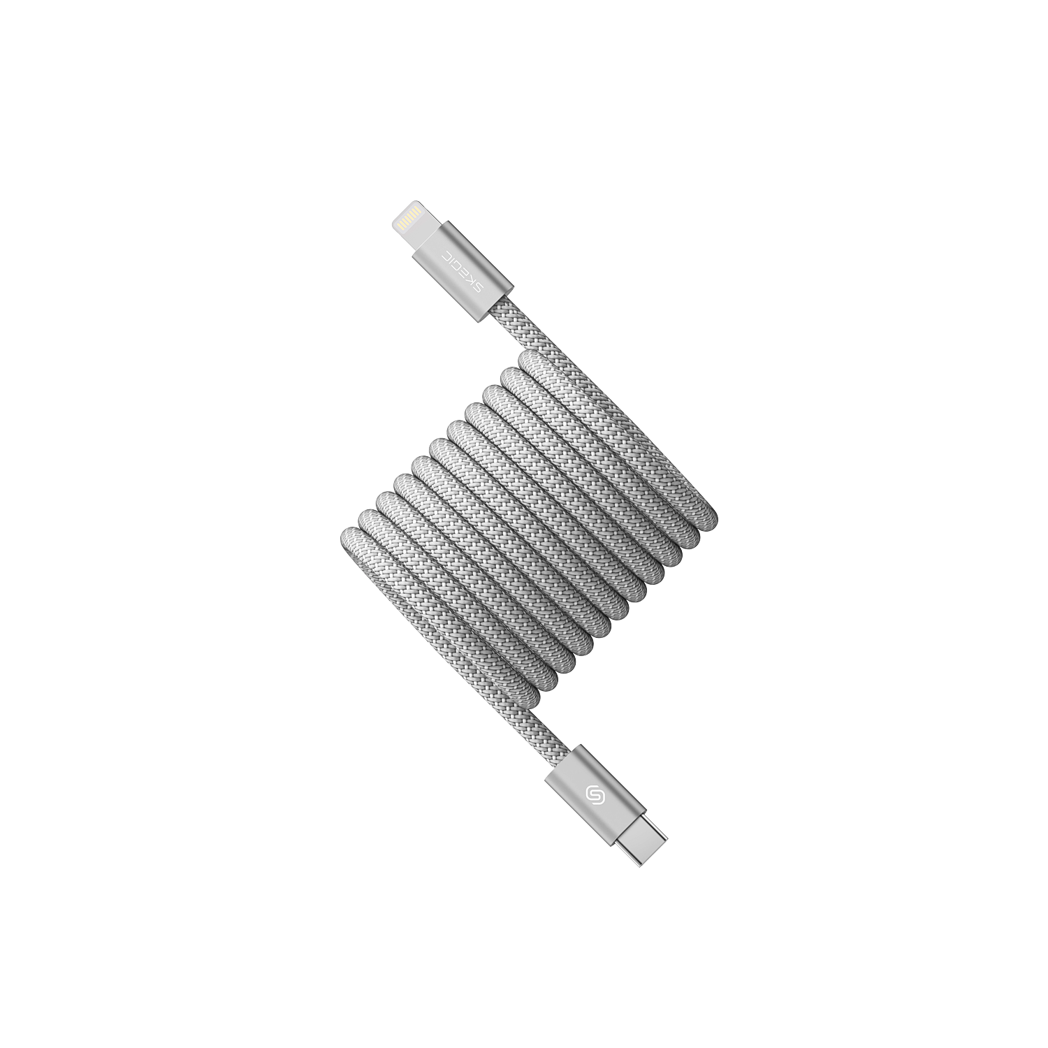 Magcable | Magnetisches USB-C-auf-Lightning-Kabel 27 W (bis zu 2 m)