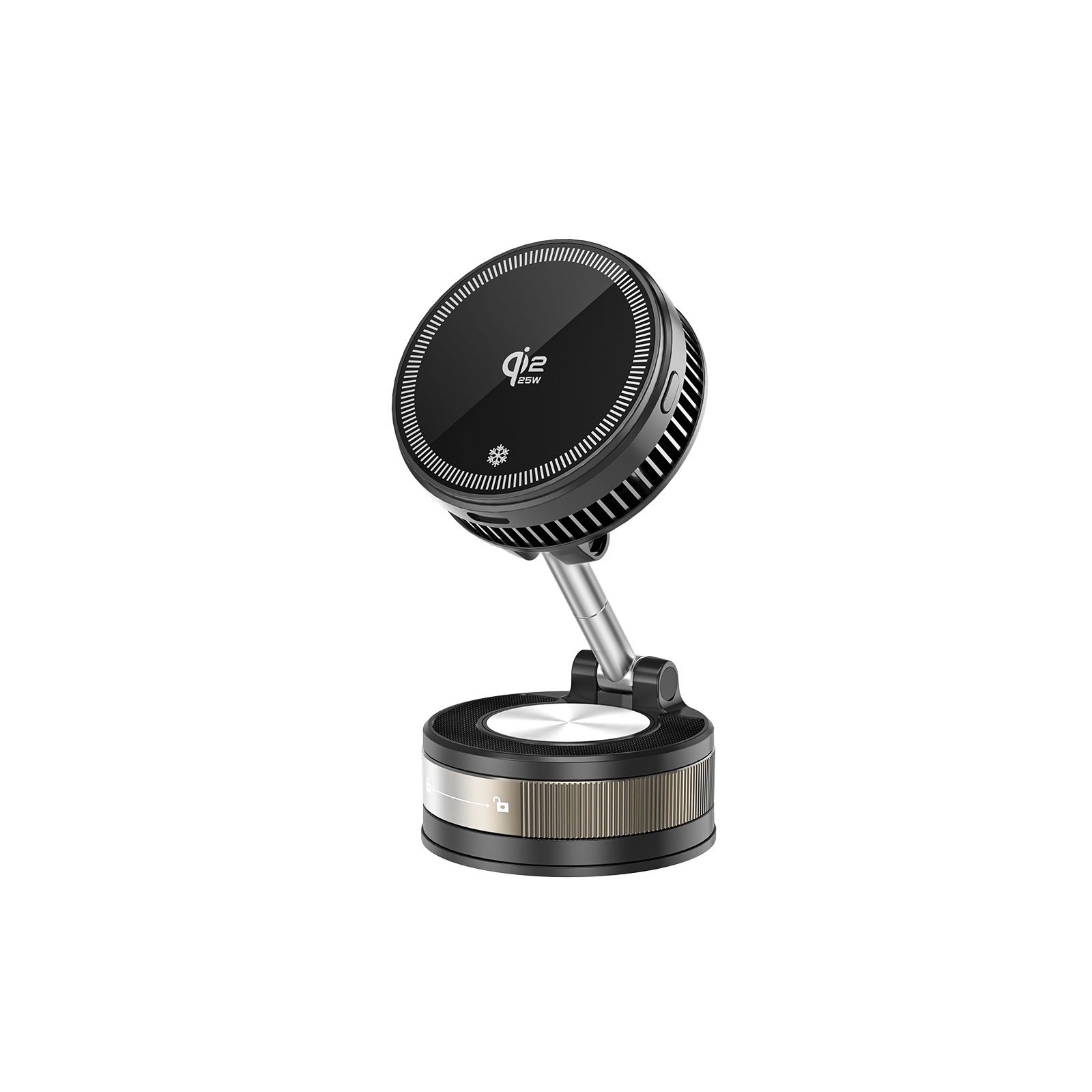 SKEGIC AirCool Magnetic Car Charger(Qi2 25W, MagSafe-Compatible)