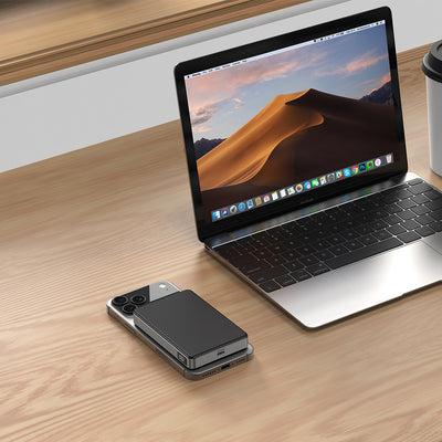 SKEGIC MagFold Magnetic Wireless Power Bank (10000mAh, Qi2 25W, MagSafe-Compatible)
