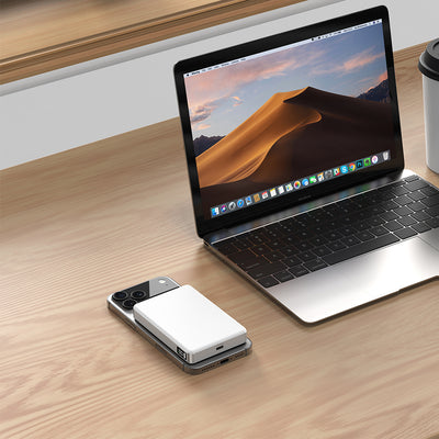 SKEGIC MagFold Magnetic Wireless Power Bank (10000mAh, Qi2 25W, MagSafe-Compatible)