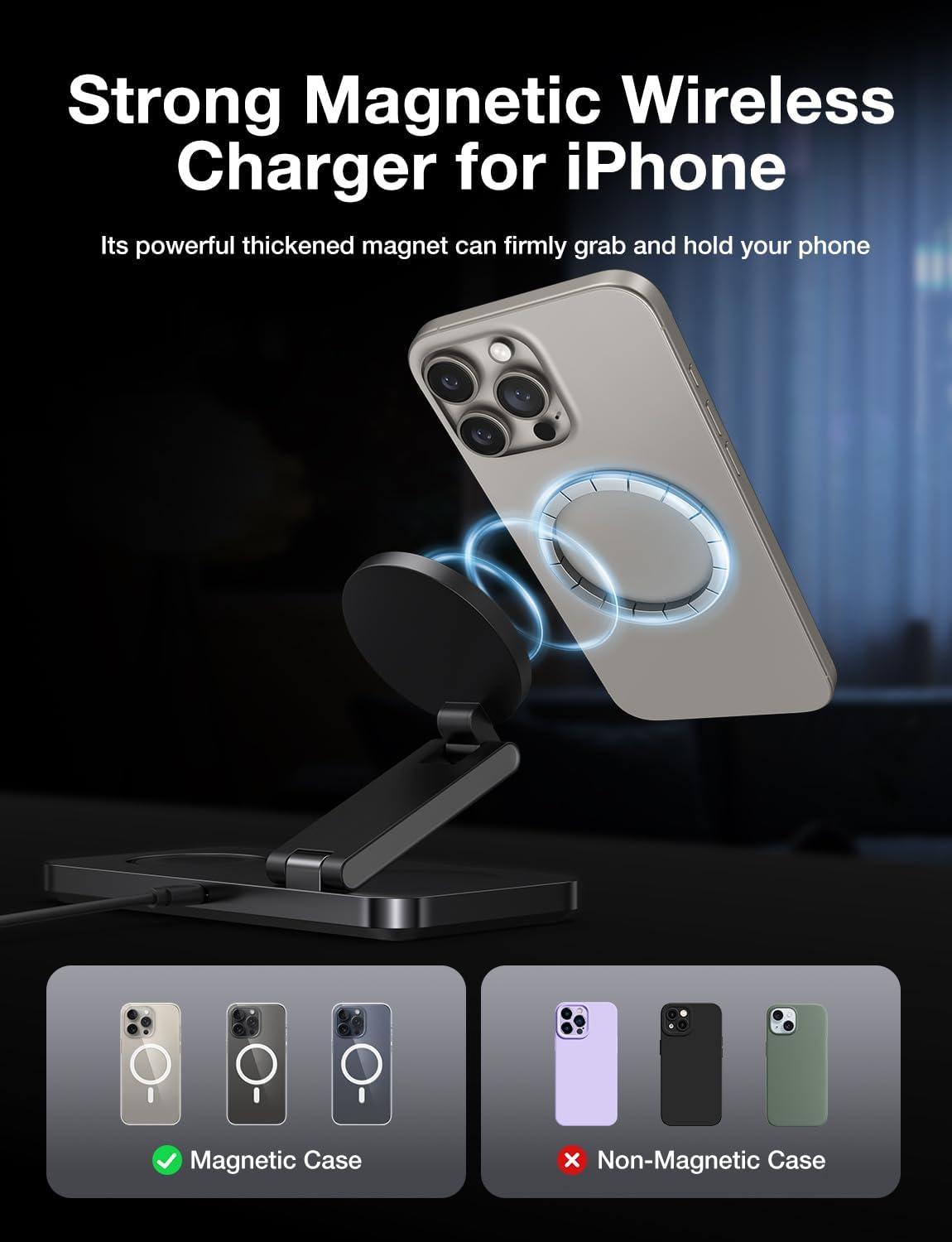 MagPad | 3-in-1 Wireless Charging Station