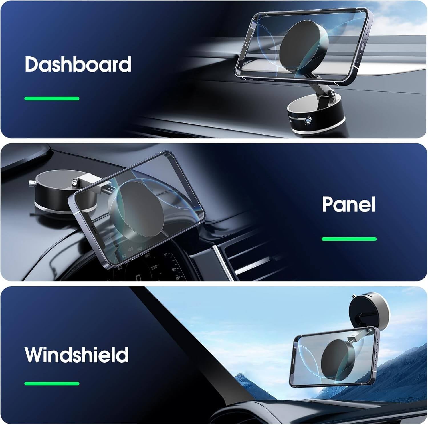 SKEGIC Magnetic Vacuum Car Mount