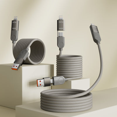 SKEGIC MagCable 4-in-1 Travel Cable 240W (3.9 ft)