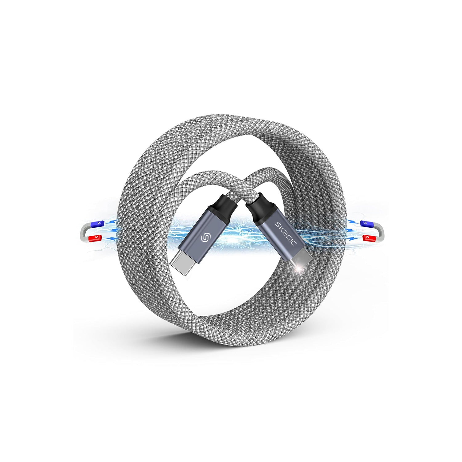 Magcable | Câble magnétique anti-enchevêtrement (jusqu'à 2 m)