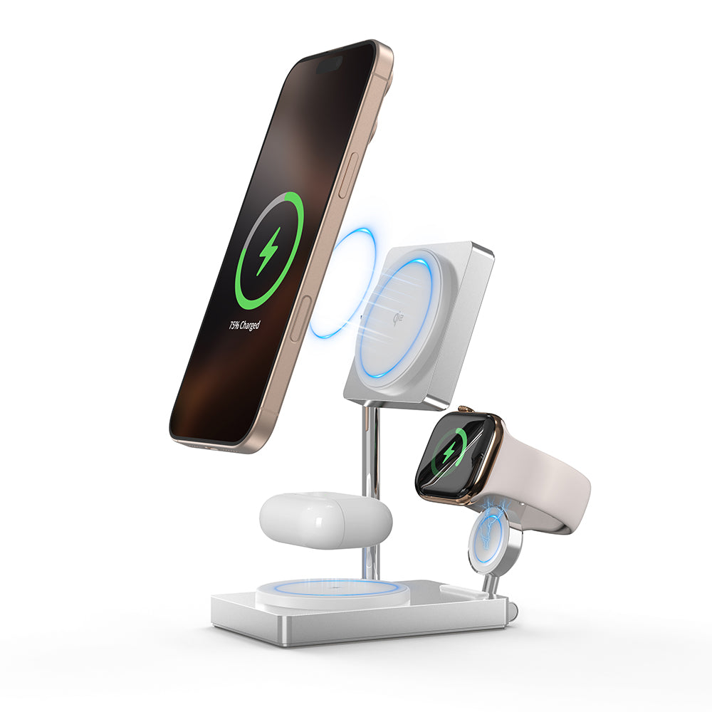 MagStand | 3-in-1 Wireless Charging Stand (Qi2 Certified)