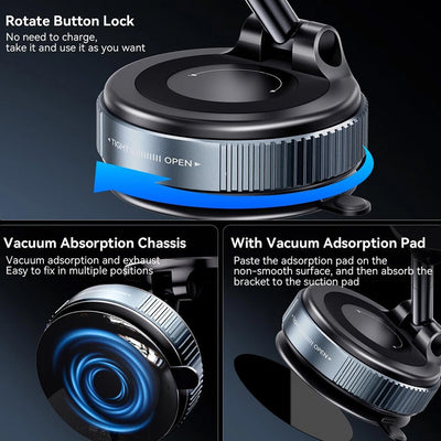 SKEGIC 15W Magnetic Wireless Car Charger