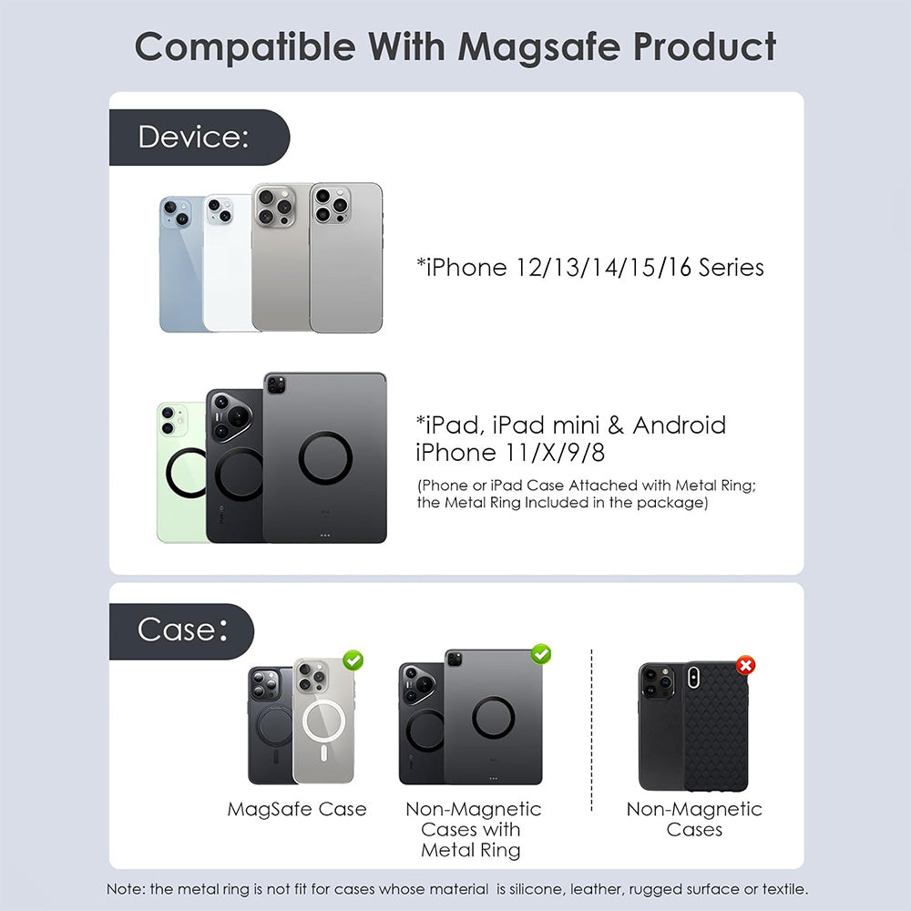 MagGrip - Aluminum Magnetic Phone Grip