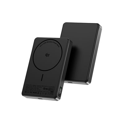 SKEGIC MagFold Magnetic Wireless Power Bank (10000mAh, Qi2 25W, MagSafe-Compatible)