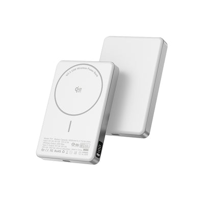 SKEGIC MagFold Magnetic Wireless Power Bank (10000mAh, Qi2 25W, MagSafe-Compatible)