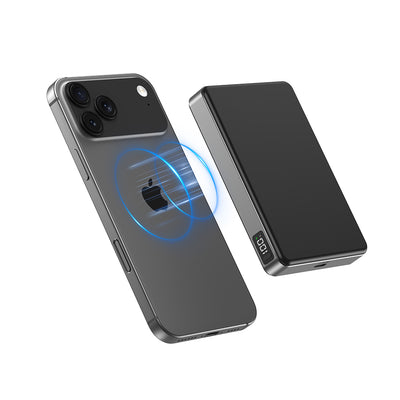 SKEGIC MagFold Magnetic Wireless Power Bank (10000mAh, Qi2 25W, MagSafe-Compatible)