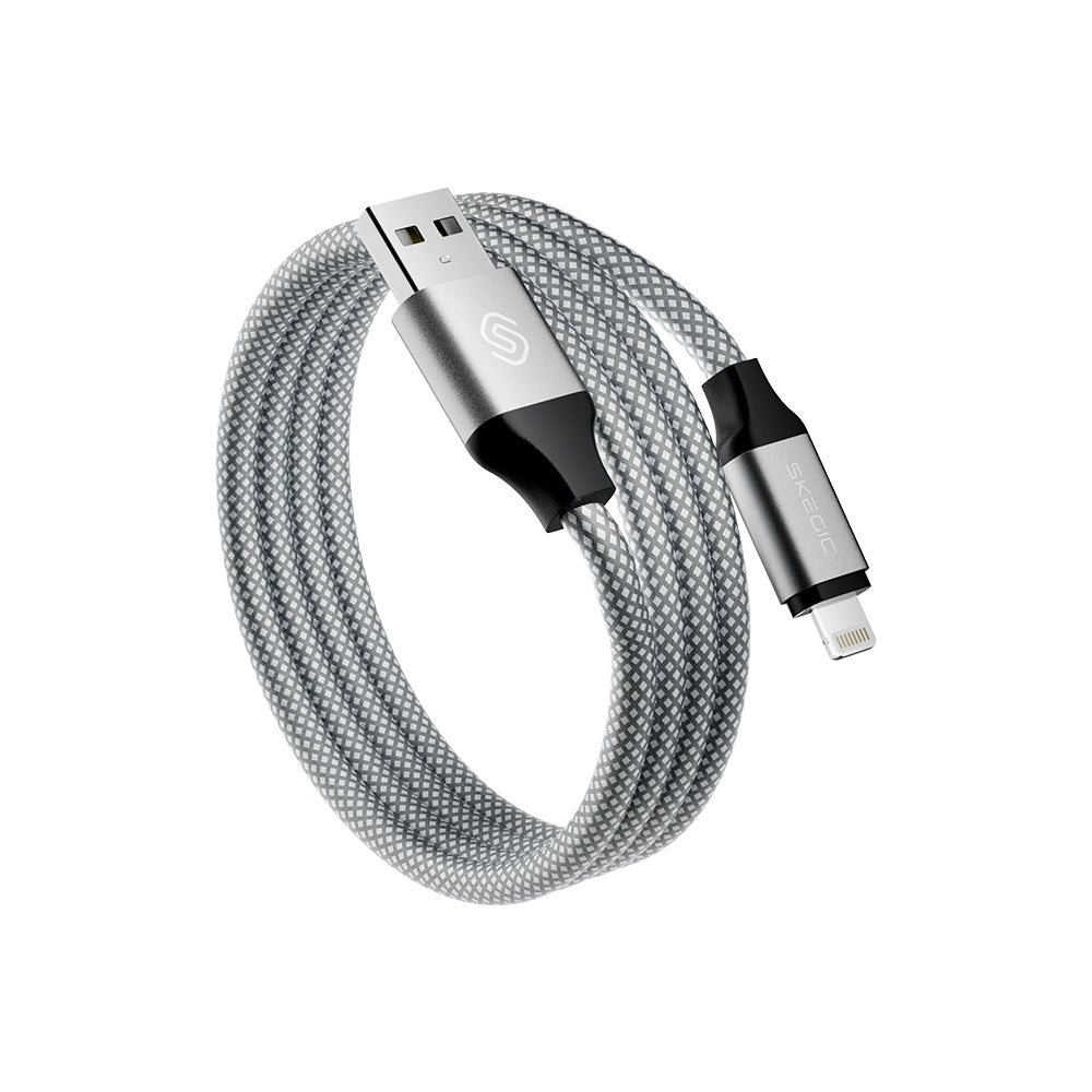 Magcable | Magnetic USB-A to Lightning Cable (Up to 2m)