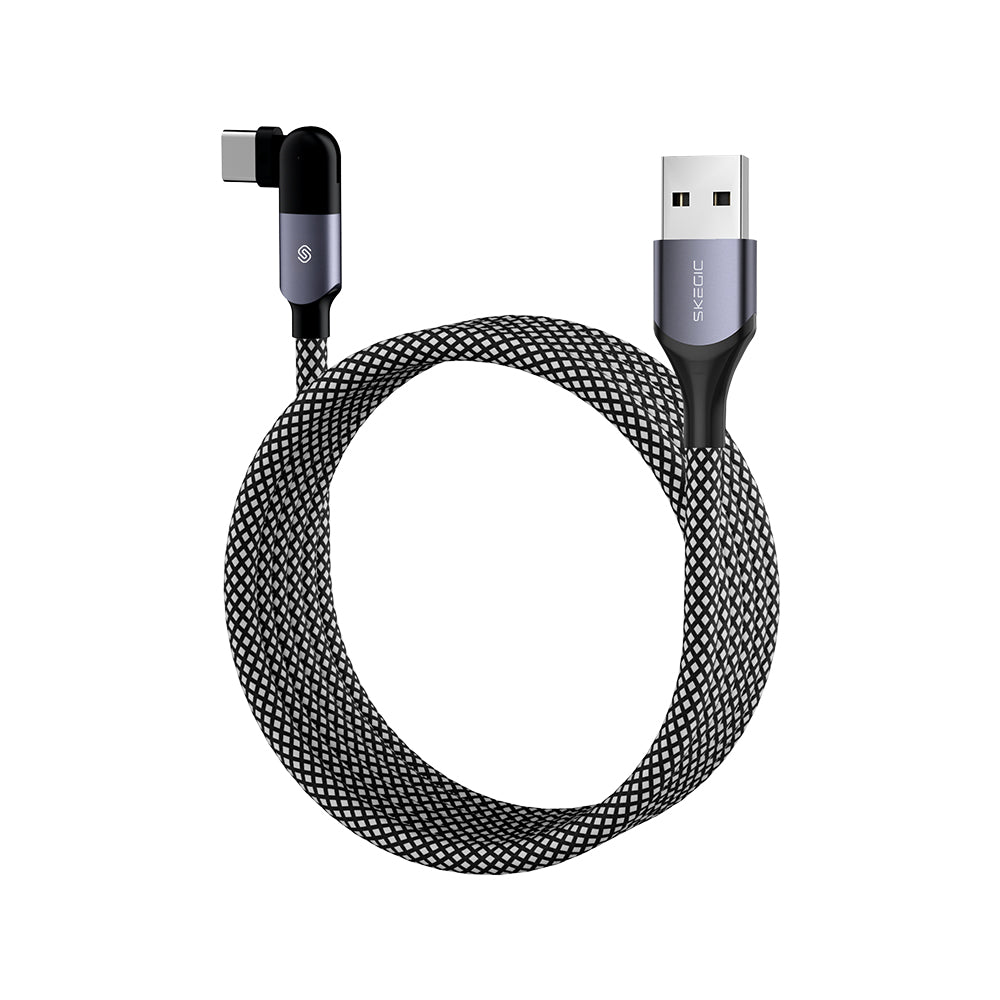 (Pre-order) Magcable 180° | Magnetic USB-A to USB-C 180° Rotation Cable (1m)