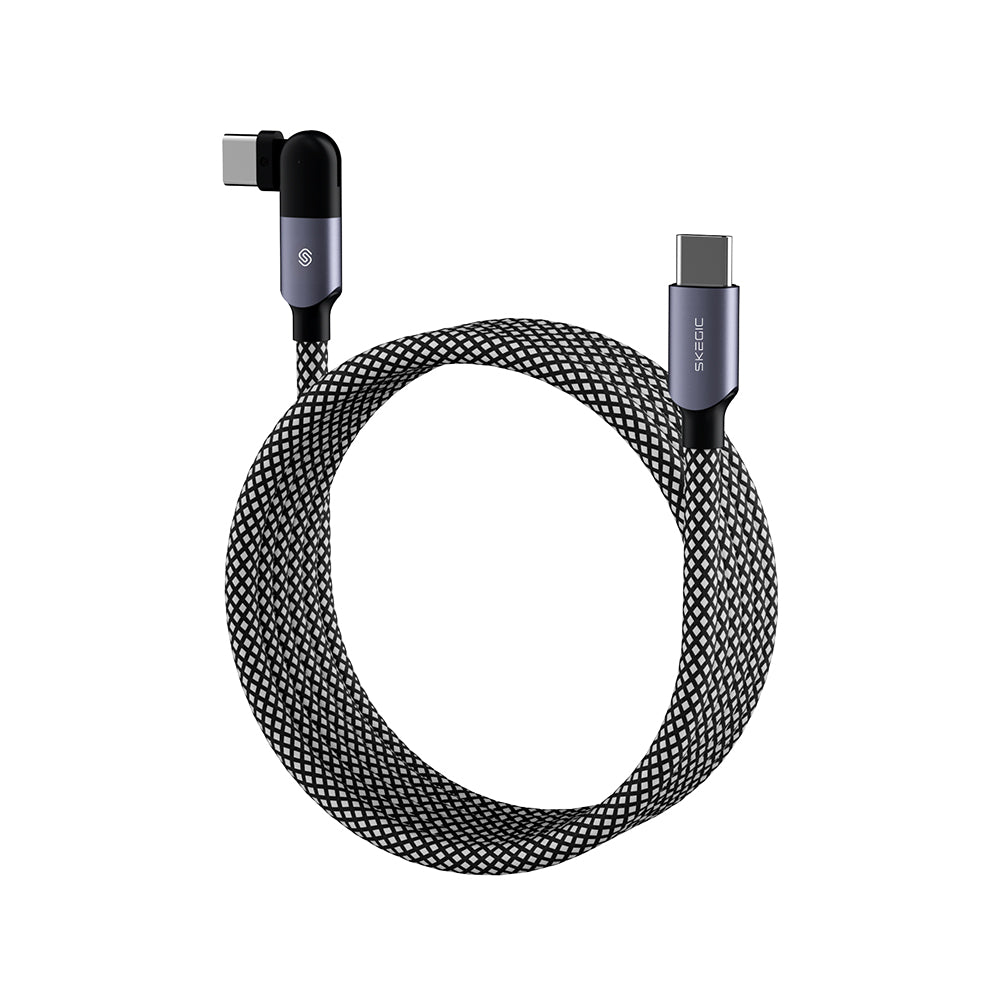 (Pre-order) Magcable 180° | Magnetic USB-C to USB-C 180° Rotation Cable 60W (1m)