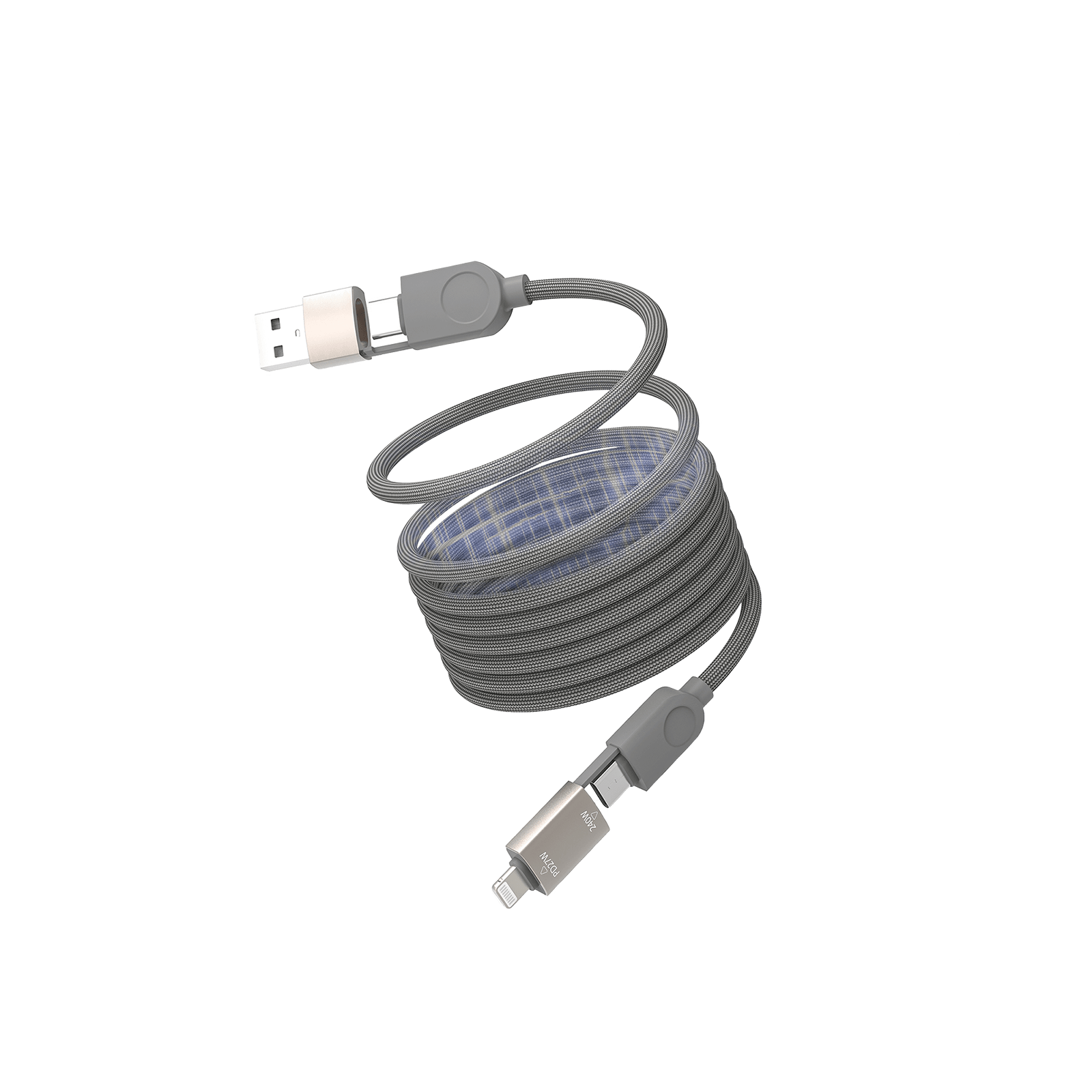 SKEGIC MagCable 4-in-1 Travel Cable 240W (3.9 ft)