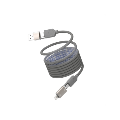 SKEGIC MagCable 4-in-1 Travel Cable 240W (3.9 ft)