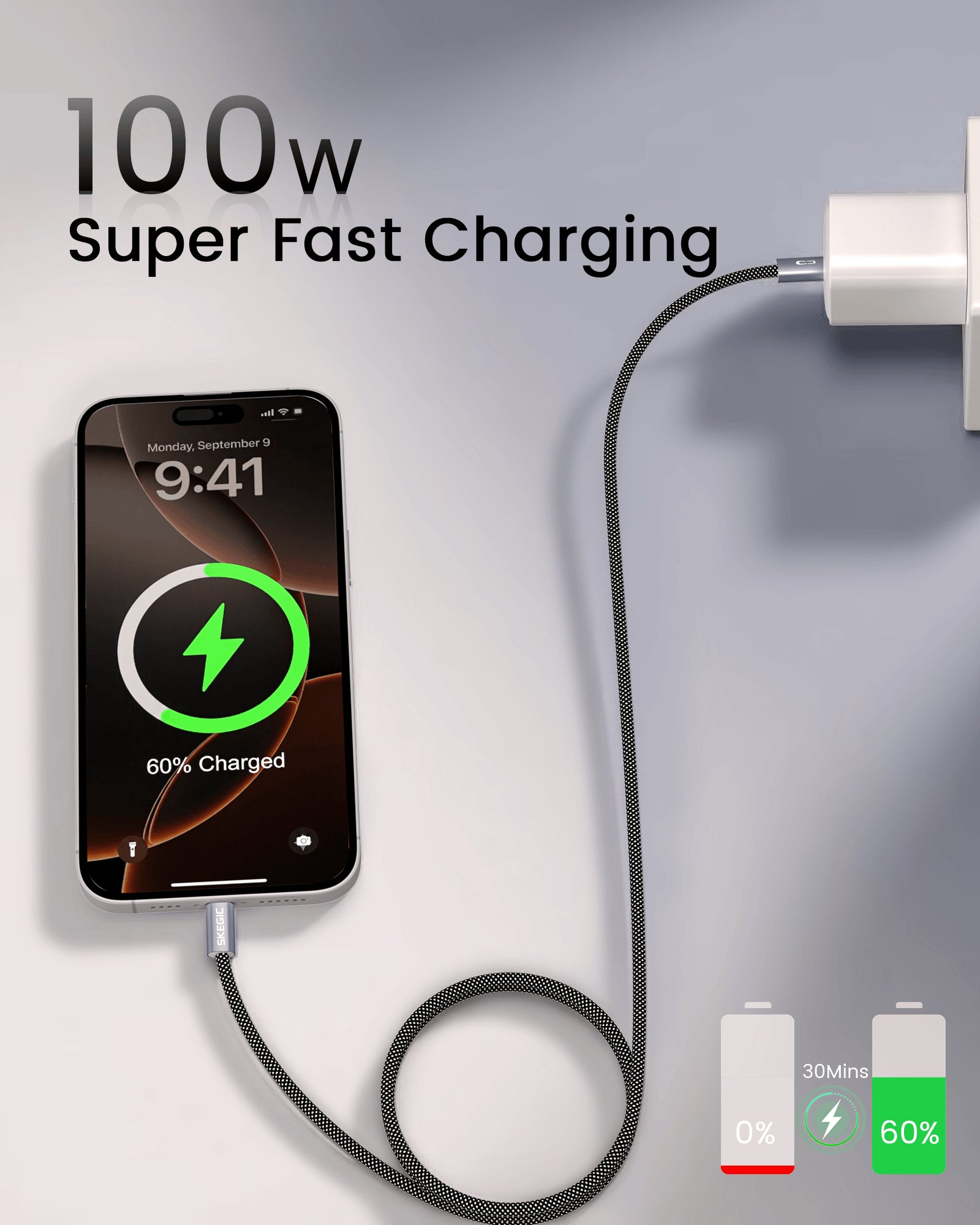 SKEGIC MagCable | Magnetic Anti-tangle Cable