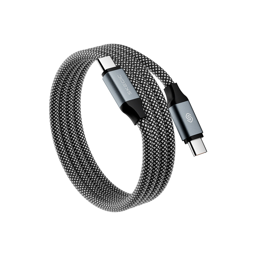 Magcable | Magnetisches USB-C-zu-USB-C-Kabel 100 W (bis zu 2 m)
