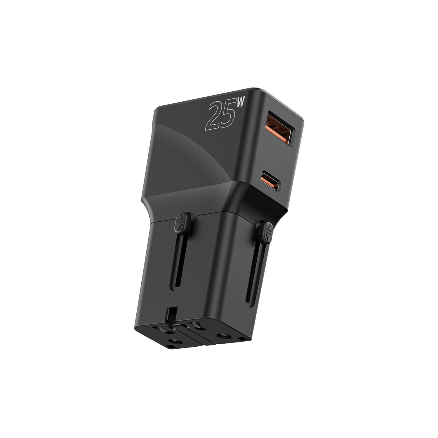 ChargeMini | 4-in-1 Pocket Travel Charger EU/US/UK/AU 25W