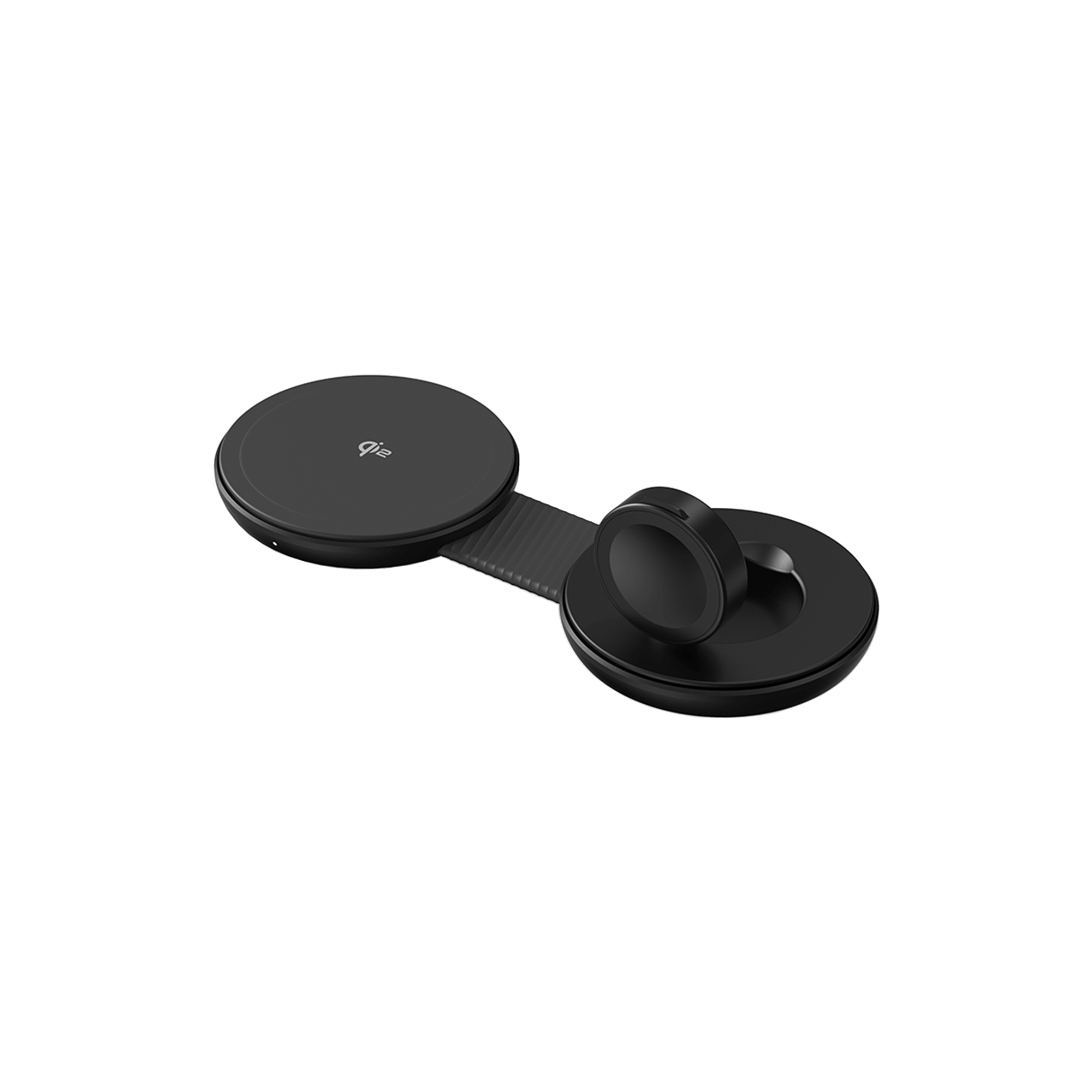 SKEGIC OntheGo 2-in-1 Portable Magnetic Wireless Charger (Qi2 15W, MagSafe-Compatible)