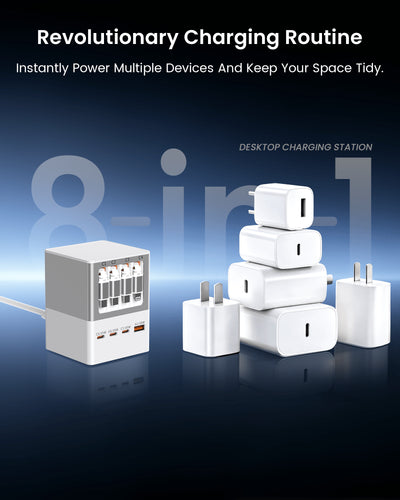 SKEGIC Node 8-in-1 Desktop Charging Station