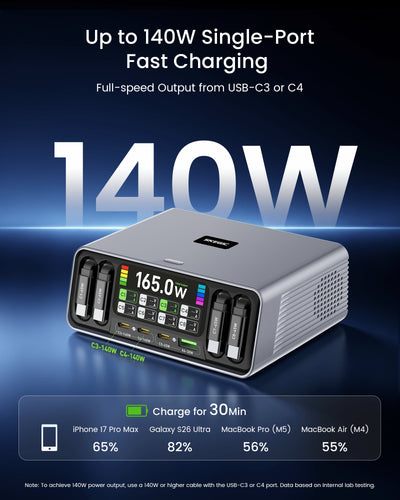 SKEGIC Pilot 165W Smart Desktop Charging Station