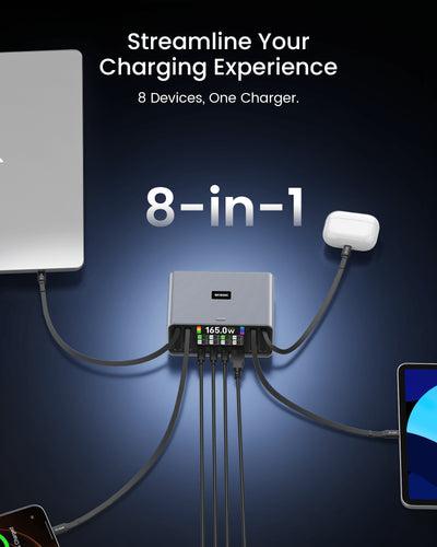 SKEGIC Pilot 165W Smart Desktop Charging Station