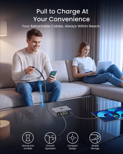 SKEGIC Pilot 165W Smart Desktop Charging Station