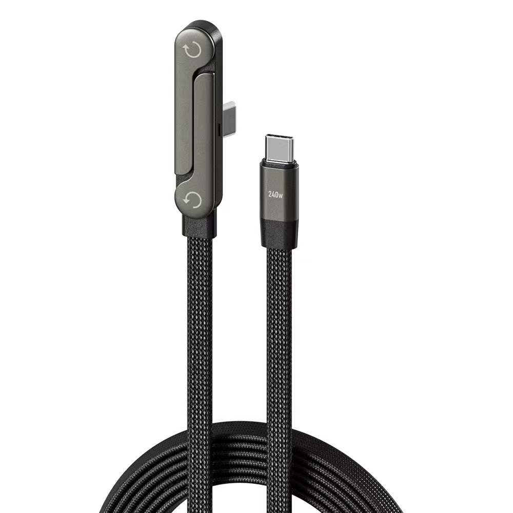 KickCable | 2-in-1 Stand Charging Cable 240W (1.5m/5ft)