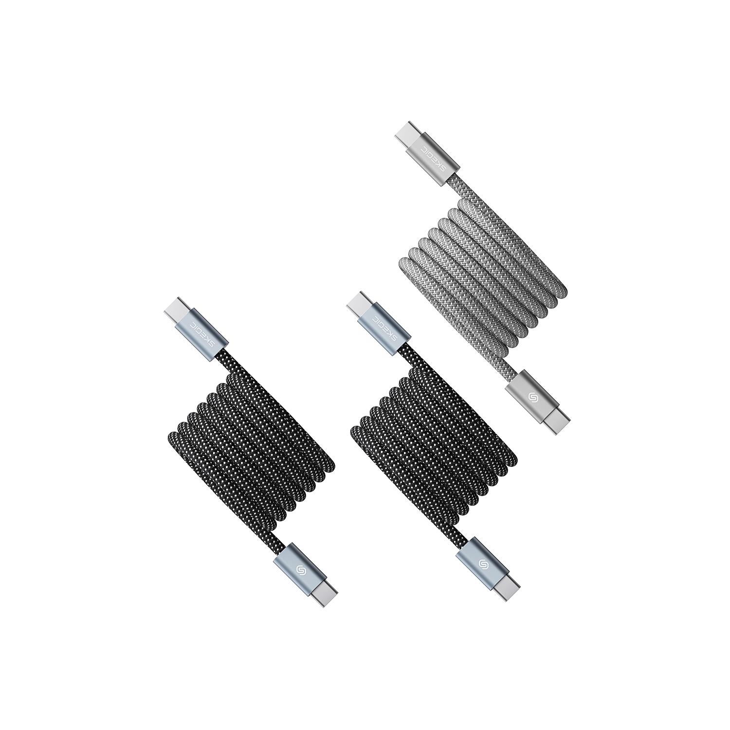MagCable Bundles | USB-C to USB-C 100W( 1m/3packs)
