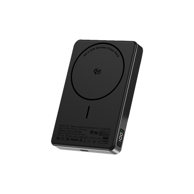 SKEGIC MagFold Magnetic Wireless Power Bank (10000mAh, Qi2 25W, MagSafe-Compatible)
