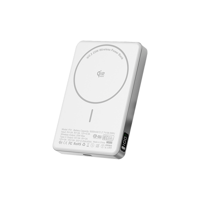 SKEGIC MagFold Magnetic Wireless Power Bank (10000mAh, Qi2 25W, MagSafe-Compatible)
