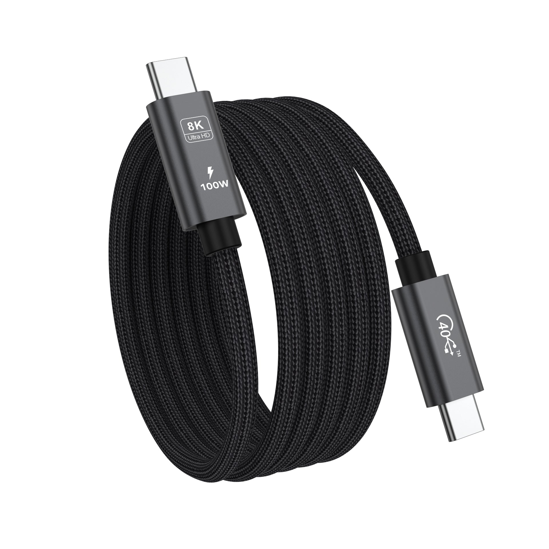 Câble USB4 | Câble Magnétique USB-C vers USB-C 100W (1m)