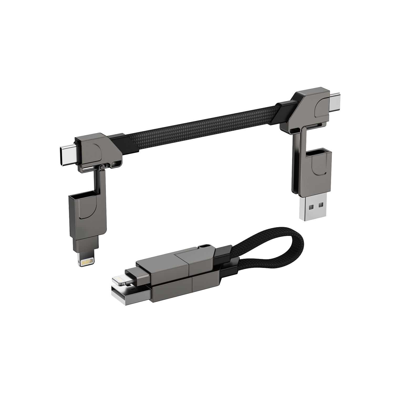 UniCharge | 6-in-1 Keyring Cable 100W
