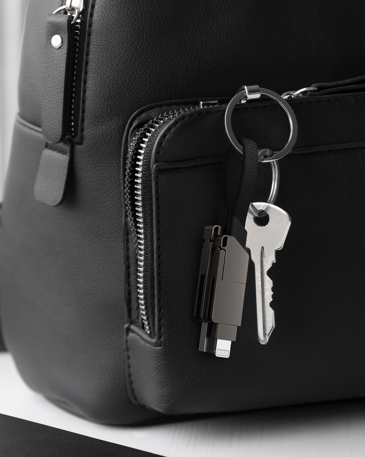 UniCharge | 6-in-1 Keyring Cable 100W