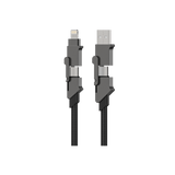 UniCharge Pro | 6-in-1 Travel Cable 100W (1.2m/3.9ft)