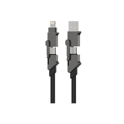 UniCharge Pro | 6-in-1 Travel Cable 100W (1.2m/3.9ft)