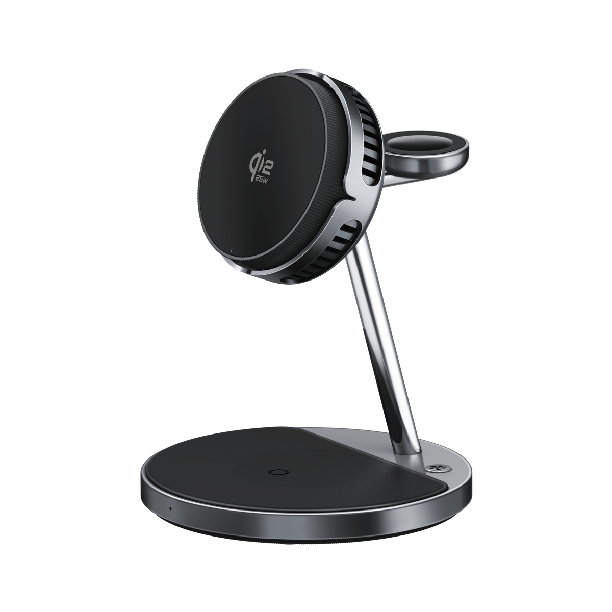 SKEGIC AirCool 3-in-1 Magnetic Wireless Charging Stand (Qi2 25W, MagSafe-Compatible)
